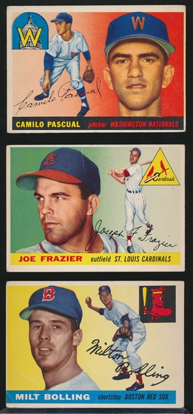 1955 Topps Bb- 12 Diff