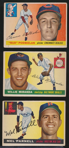 1955 Topps Bb- 10 Diff