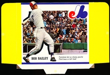 1971 Creative Graphics Montreal Expos MLB “Pop-Up” #3 Bob Bailey