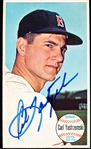 Autographed 1964 Topps Giants Bsbl. #48 Carl Yastrzemski, Red Sox