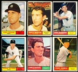 1961 Topps Bb- 6 Diff