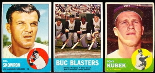 1963 Topps Bb- 18 Diff