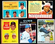 1961-71 Baseball Cards-8 Diff