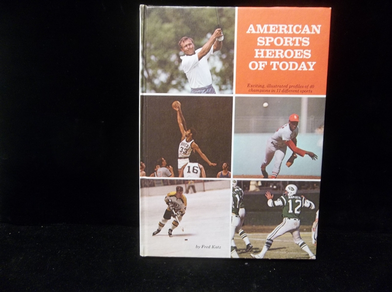 1970 American Sports Heroes of Today by Fred Katz