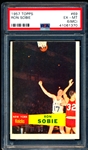 1957-58 Topps Basketball- #69 Ron Sobie, New York Knicks- PSA Ex-Mt 6 (MC)