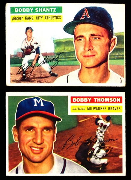 1956 Topps Baseball- 2 Diff