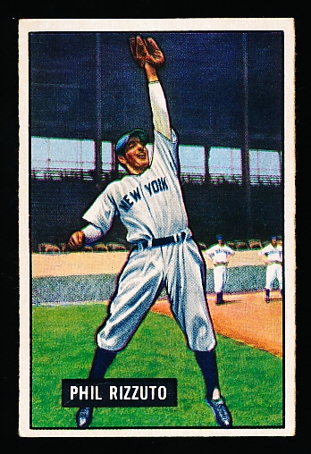 1951 Bowman Baseball- #26 Phil Rizzuto, Yankees