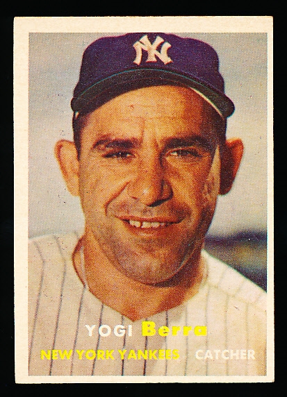 1957 Topps Baseball- #2 Yogi Berra, Yankees