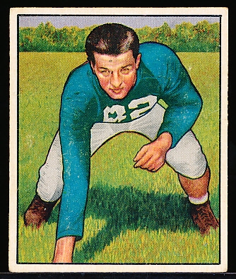 1950 Bowman Football- #38 Leon Hart, Detroit Lions