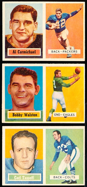 1957 Topps Fb- 10 Diff