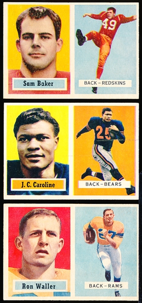 1957 Topps Fb- 8 Diff