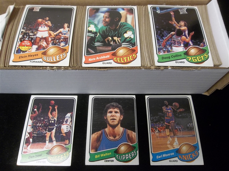 1979-80 Topps Basketball- 500 Cards