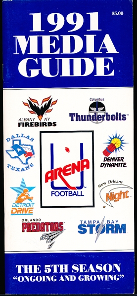 1991 Arena Football Media Guide