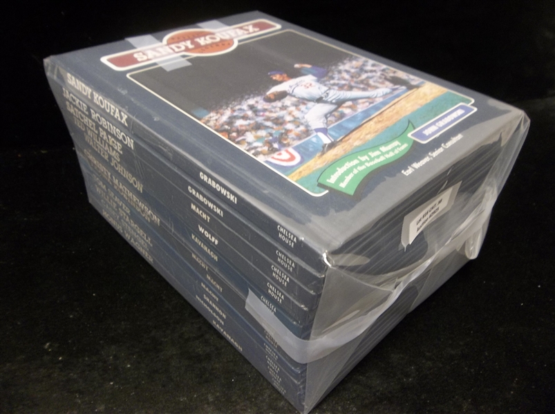 1990’s Chelsea House MLB Baseball Legends Books- 12 Diff.