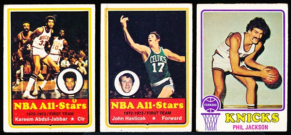 1973-74 Topps Basketball- 50 Asst