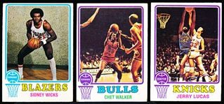 1973-74 Topps Basketball- 45 Asst