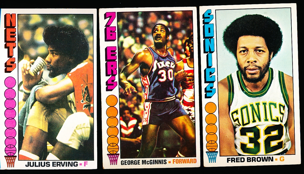 1976-77 Topps Basketball- 50 Asst