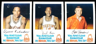 1980-81 Arbys- Univ. of Illinois Basketball Set of 15