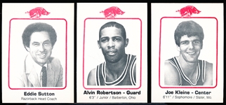 1982-83 Arkansas Basketball Set of 16