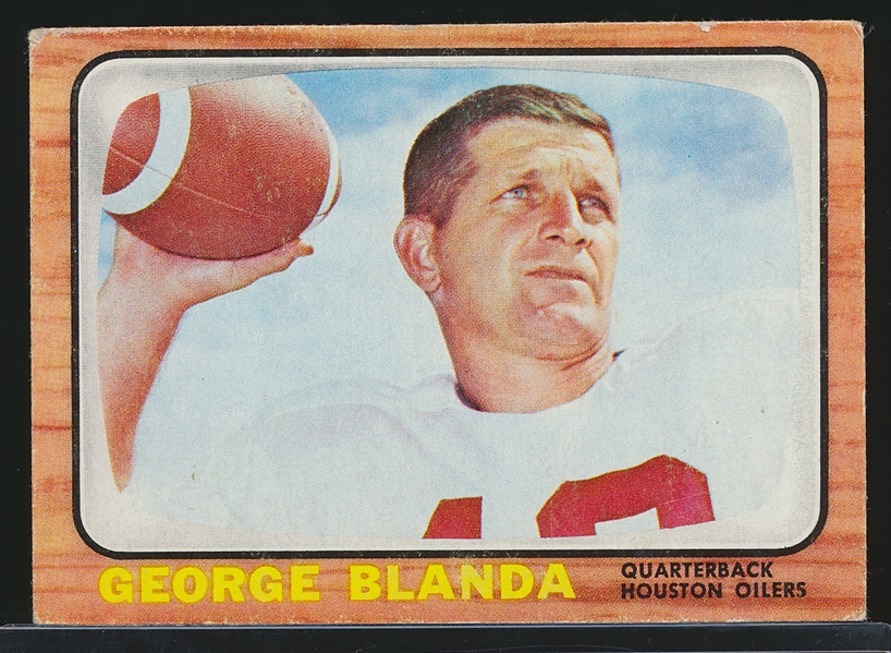 1966 T Fb- #48 Blanda, Houston