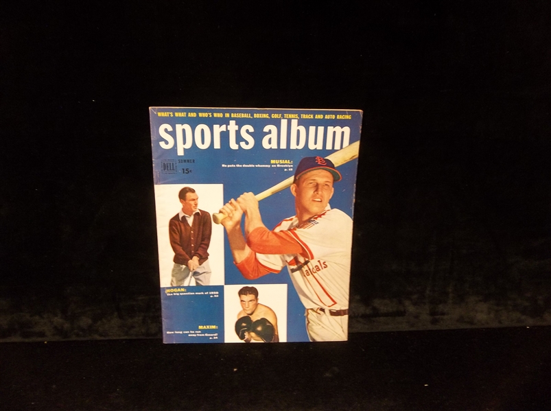 June-August 1950 Sports Album Magazine- Stan Musial/Ben Hogan Cover