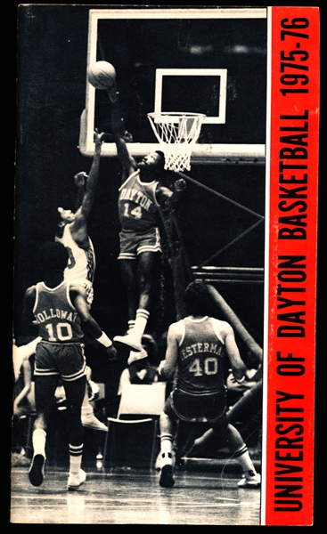 Univ. of Dayton Basketball Media Guides- 5 Diff