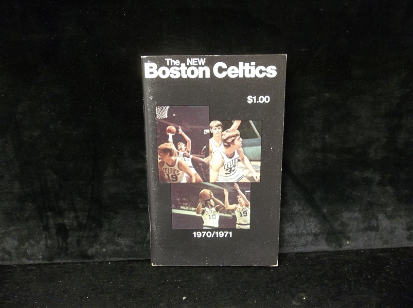 1970-71 Boston Celtics Yearbook (Media Guide Size)