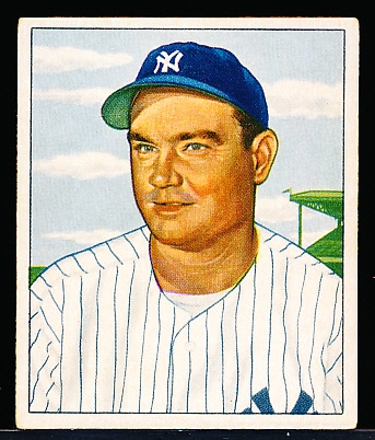 1950 Bowman Bb- #139 Johnny Mize, Yankees
