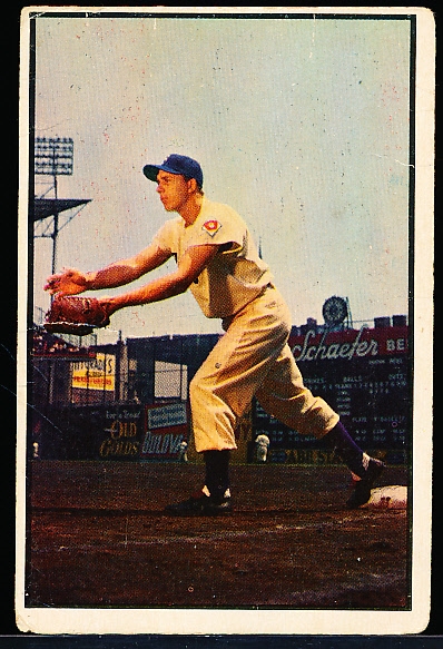 1953 Bowman Bb Color- #92 Gil Hodges, Brooklyn