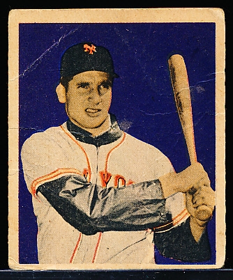 1949 Bowman Bb-#18 Bobby Thomson, Giants- Cream Back