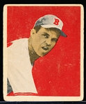 1949 Bowman Bb- #47 Johnny Sain, Boston Braves- Gray Back
