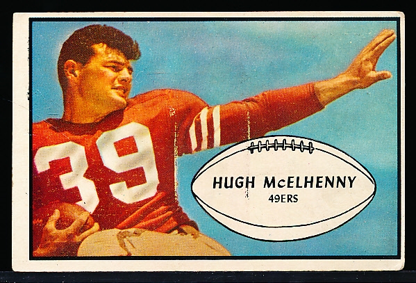 1953 Bowman Fb- #32 Hugh McElhenny, 49ers