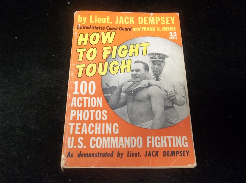 1942 Hillman Periodicals “How to Fight Tough” by Lt. Jack Dempsey (USCG) & Frank G. Menke