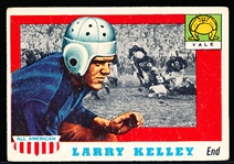 1955 Topps All- American Football- #26 Larry Kelley RC SP, Yale