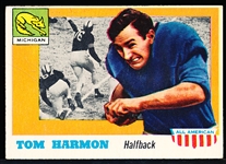 1955 Topps All- American Football- #35 Tom Harmon RC SP, Michigan