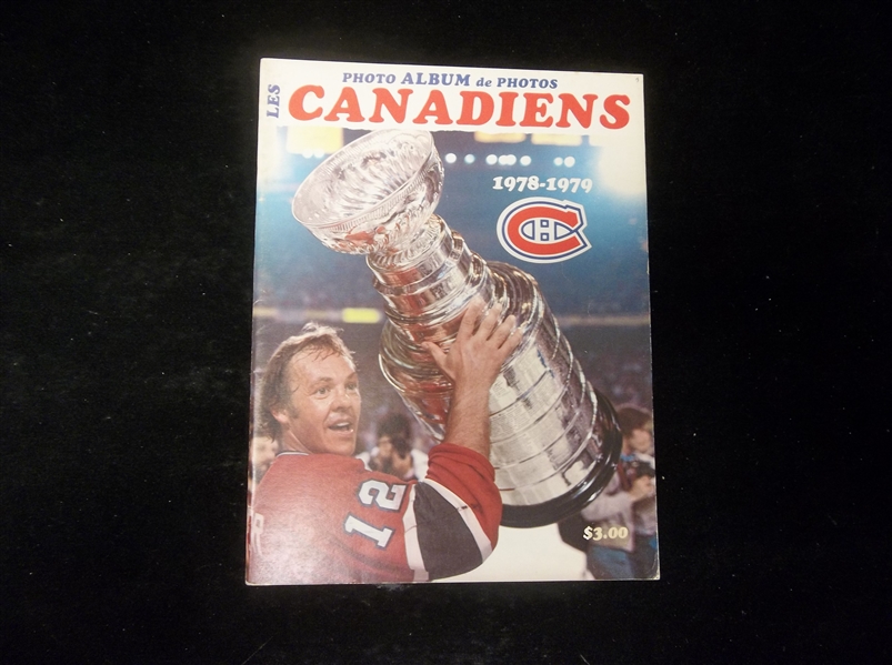 1978-79 Montreal Canadiens NHL Yearbook