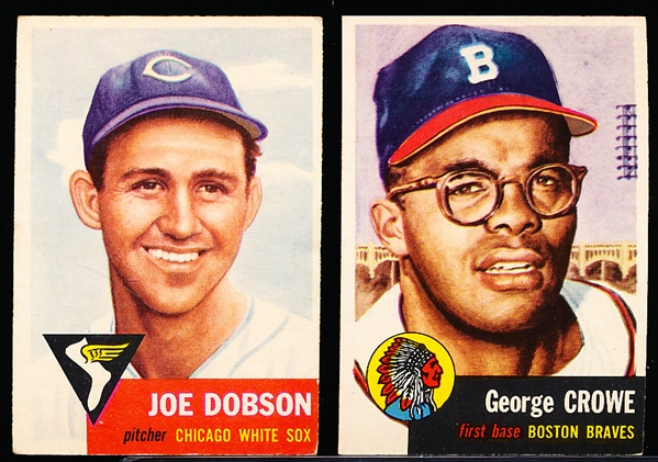 1953 Topps Bb- 2 Diff