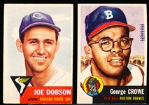 1953 Topps Bb- 2 Diff