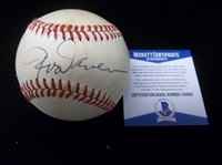 Autographed Rod Carew Official AL MLB Bsbl.- Beckett Certified