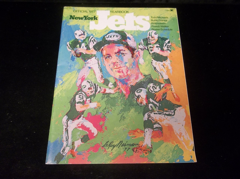 1977 New York Jets NFL Yearbook