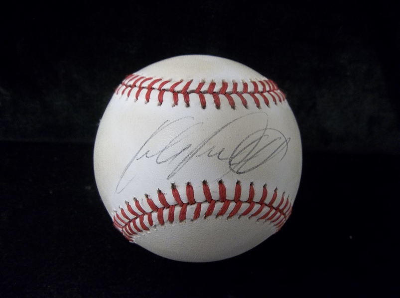 Autographed Kirby Puckett Official AL MLB Bsbl.- Beckett Authenticated