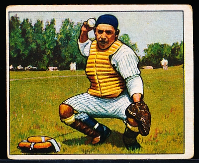 1950 Bowman Bb- #46 Yogi Berra, Yankees