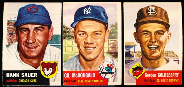 1953 Topps Bb- 11 Diff