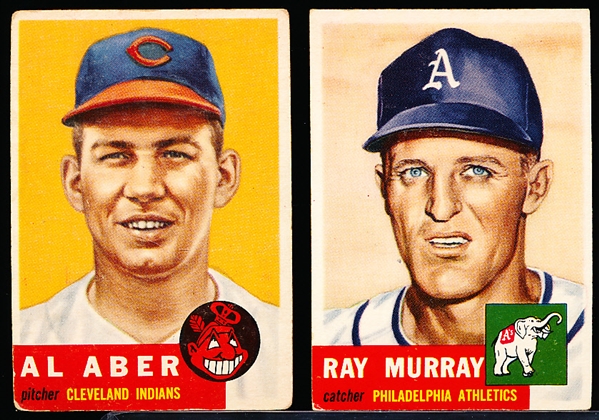 1953 Topps Bb- 2 Diff Hi#’s