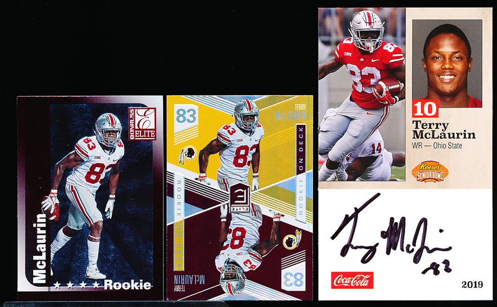 2019 Terry McLaurin Clean-Up Lot with Autograph!