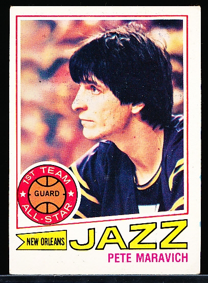 1977-78 Topps Bskbl. #20 Pete Maravich, Jazz