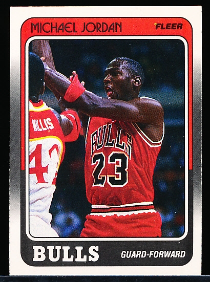 1988-89 Fleer Bskbl. #17 Michael Jordan