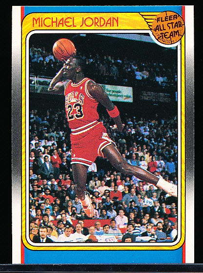 1988-89 Fleer Bskbl. #120 Michael Jordan AS