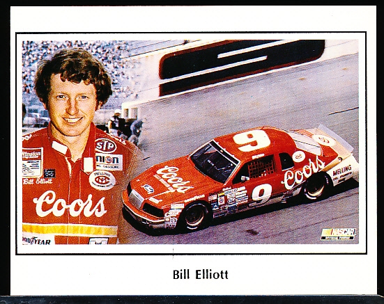 1986 SportStar Photo-Graphics NASCAR Card- Bill Elliott