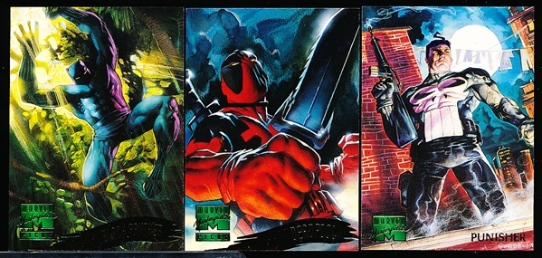 1995 Marvel Masterpieces Complete Set of 151 Cards